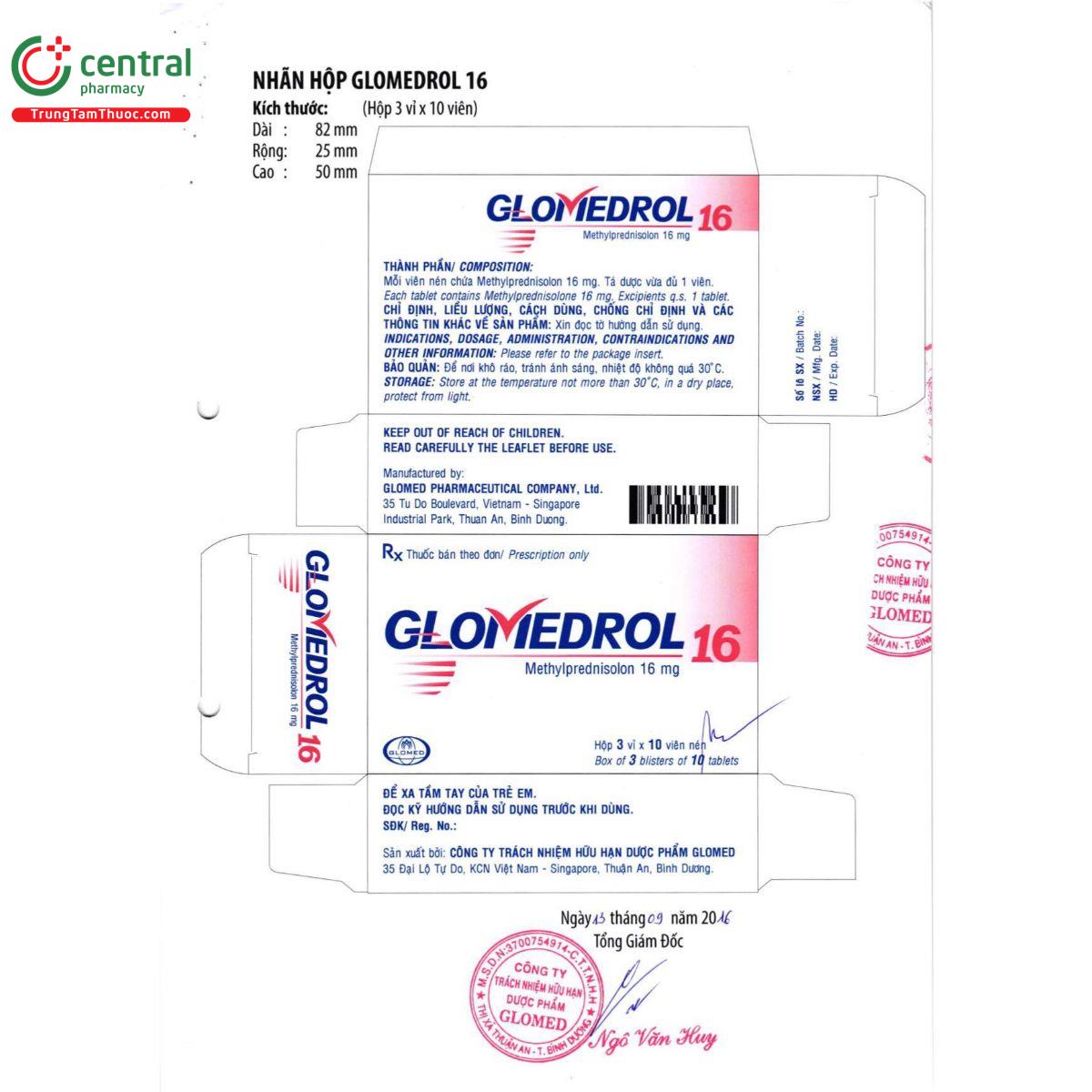 glomedrol 16 3 N5432 glomedrol 16 3 N5432