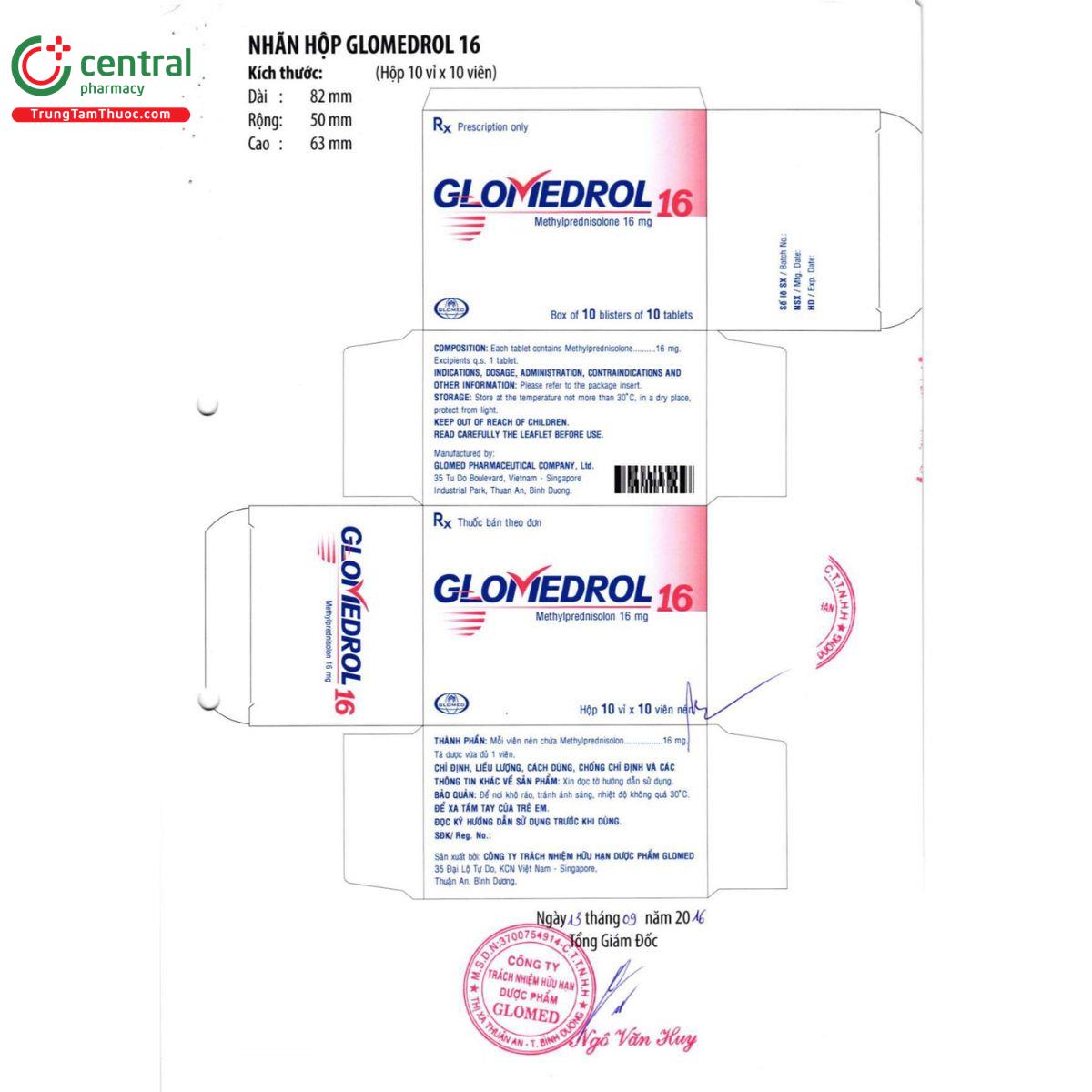 glomedrol 16 4 G2783 glomedrol 16 4 G2783