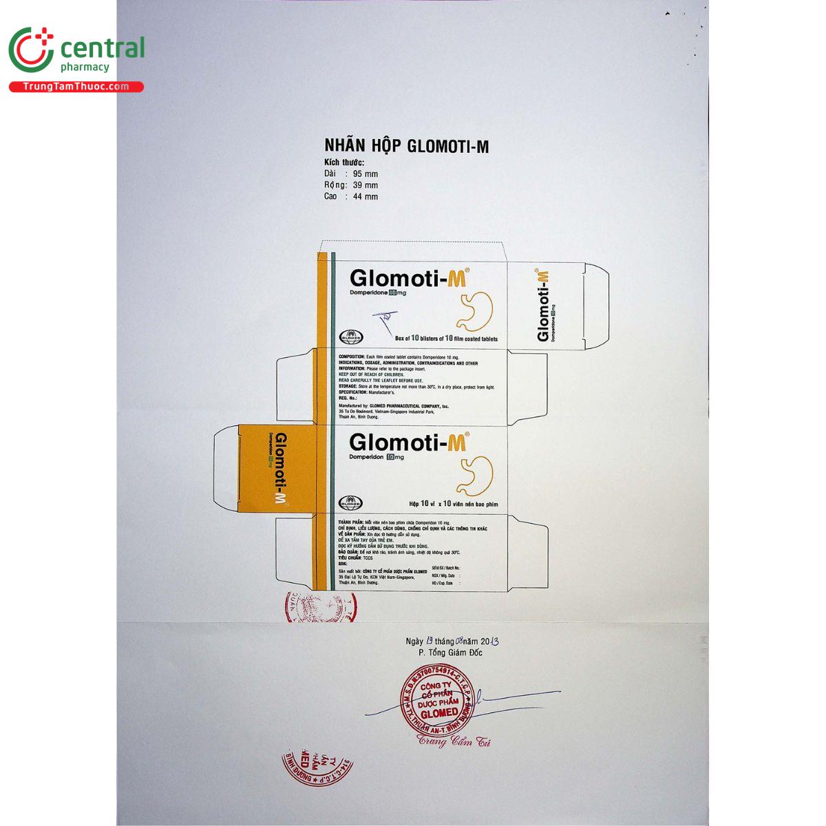 glomoti m 10mg S7210