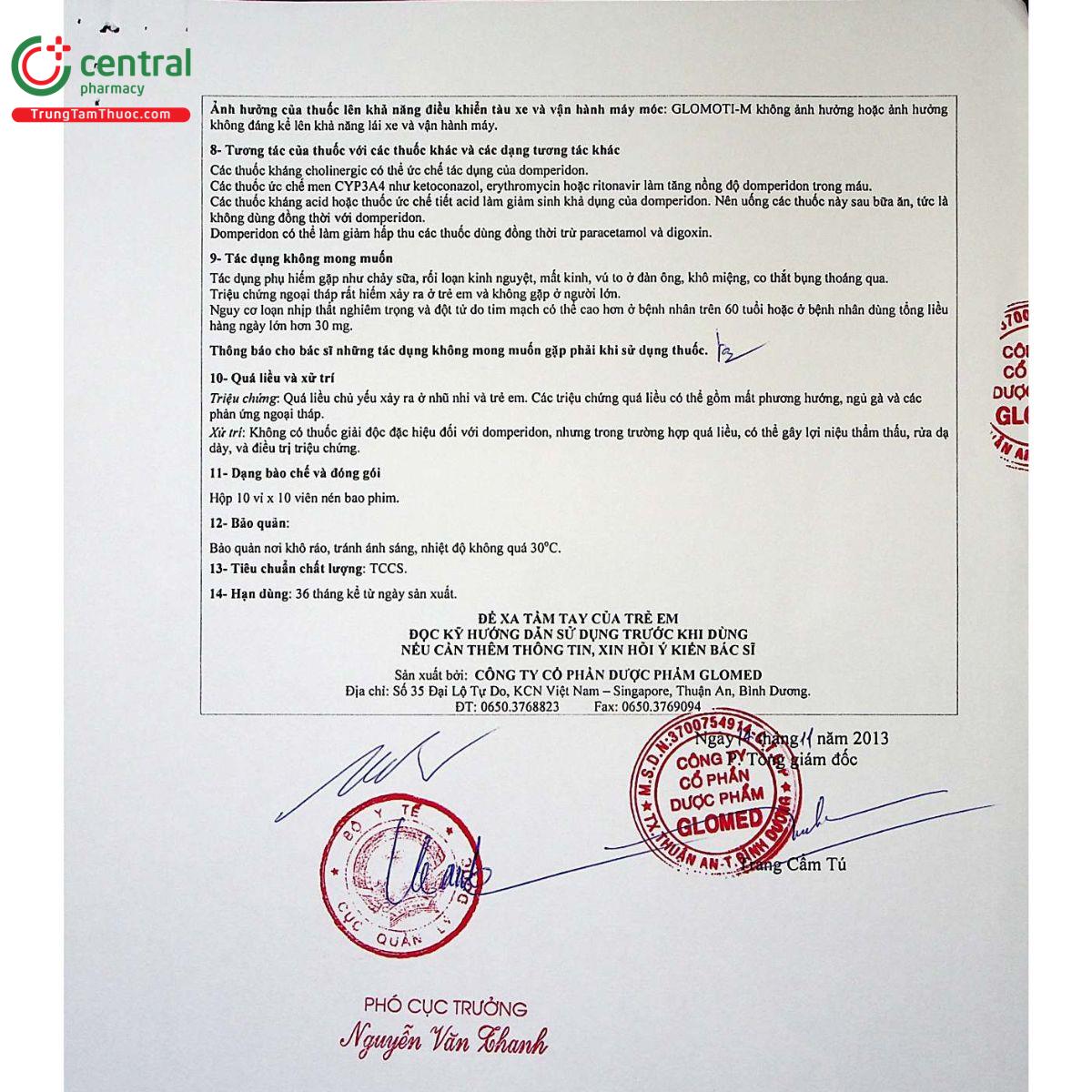 glomoti m 10mg 12 J3821