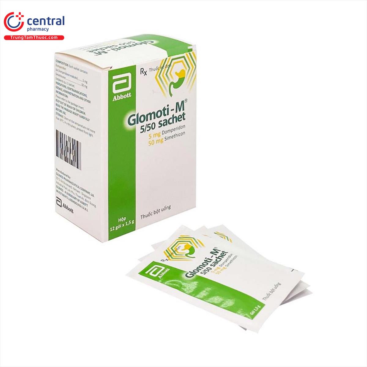 glomoti m 5 50 sachet 5 O5118