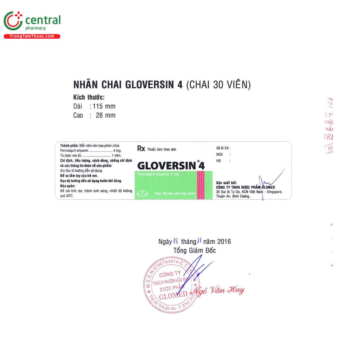 gloversin 4 10 C1348 gloversin 4 10 C1348