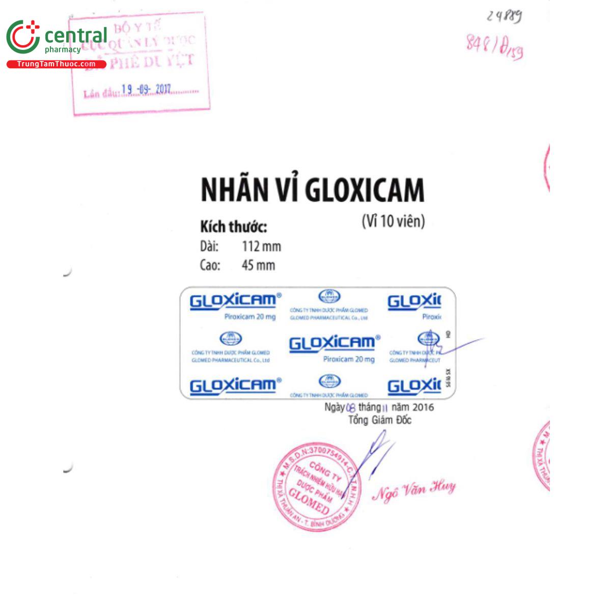 gloxicam 11 S7123 gloxicam 11 S7123
