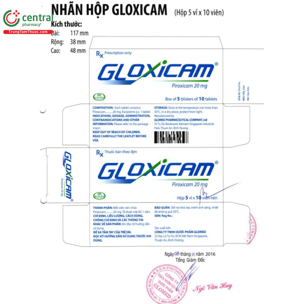 gloxicam 8 C0773 gloxicam 8 C0773