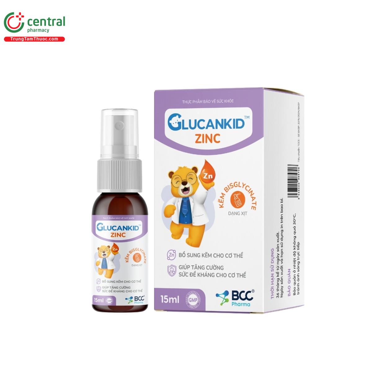 glucankid zinc 3 N5343
