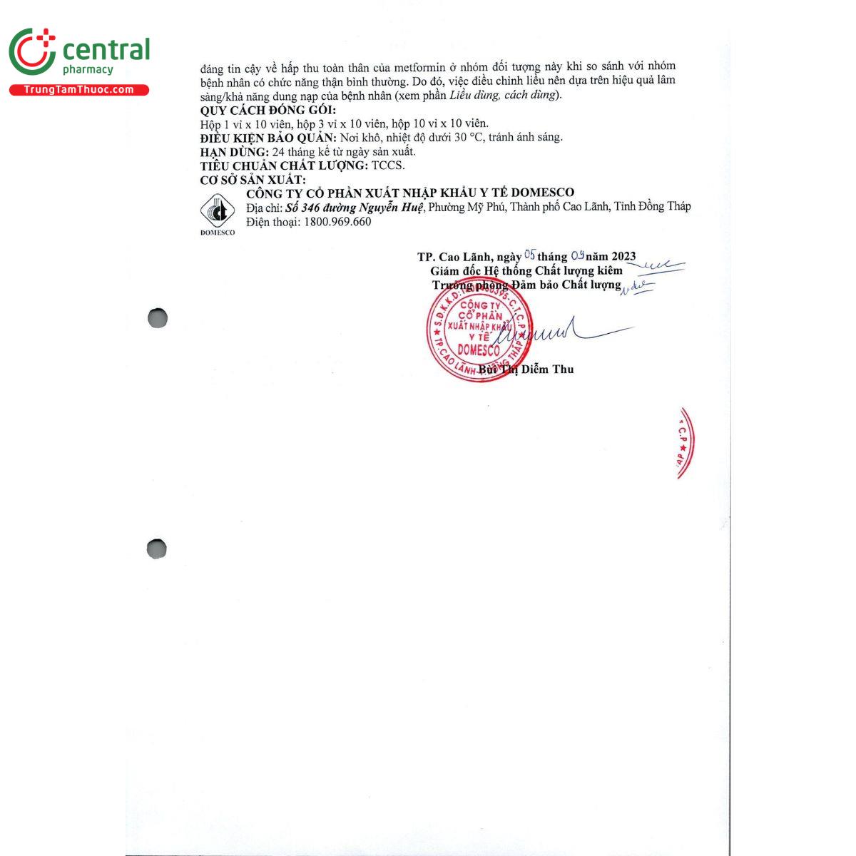 glucofine xr 750mg 12 G2218