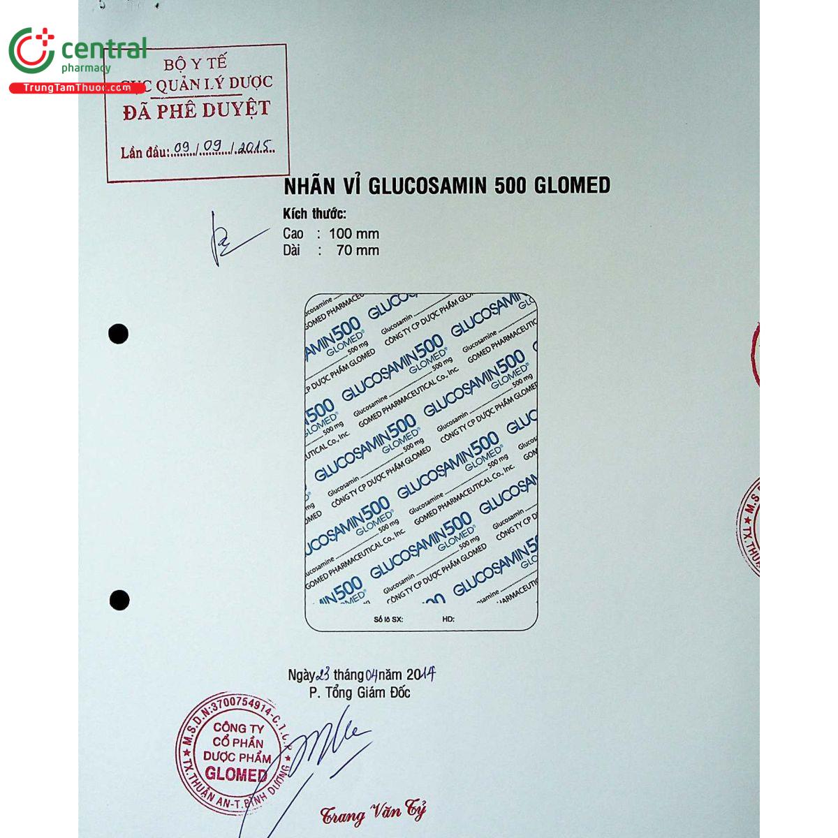 glucosamin 500 glomed 3 E1678 glucosamin 500 glomed 3 E1678