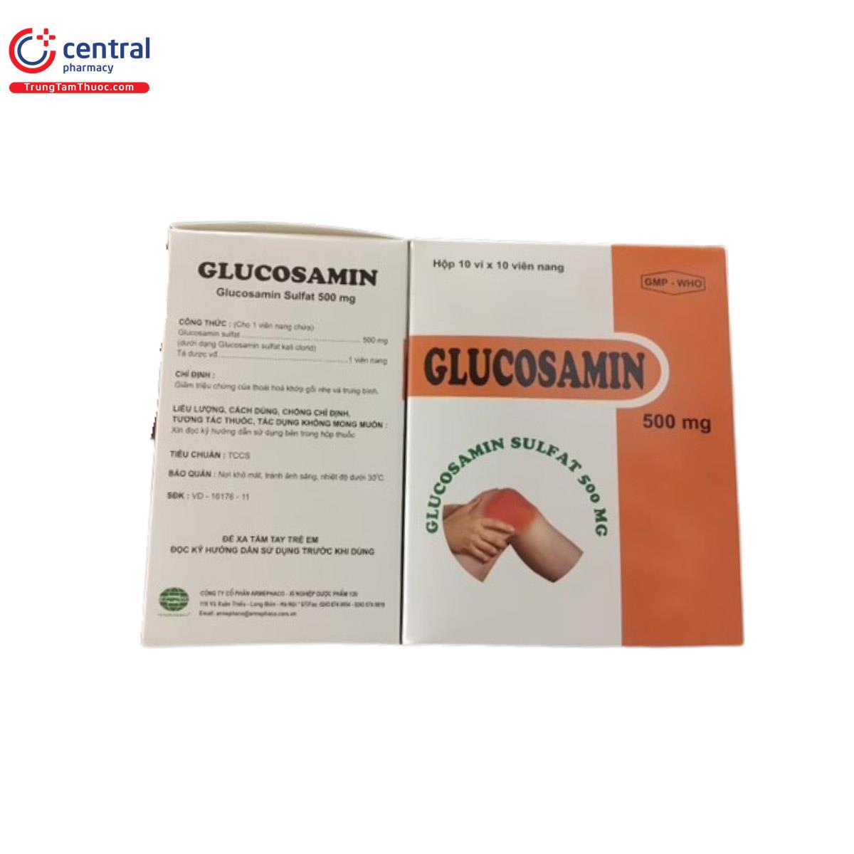 Glucosamin 500mg Armephaco
