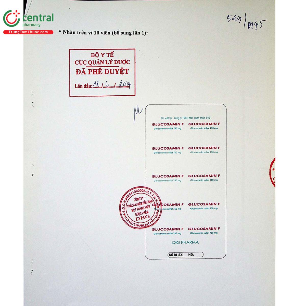 glucosamin f 750 4 V8748 glucosamin f 750 4 V8748