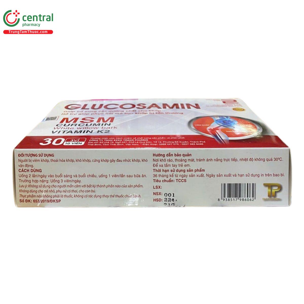 glucosamin msm curcumin vitamin k2 4 G2518