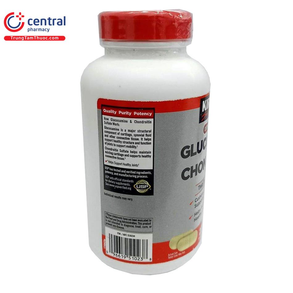 glucosamine 1500mg chondrotin 1200mg kirkland 7 V8655