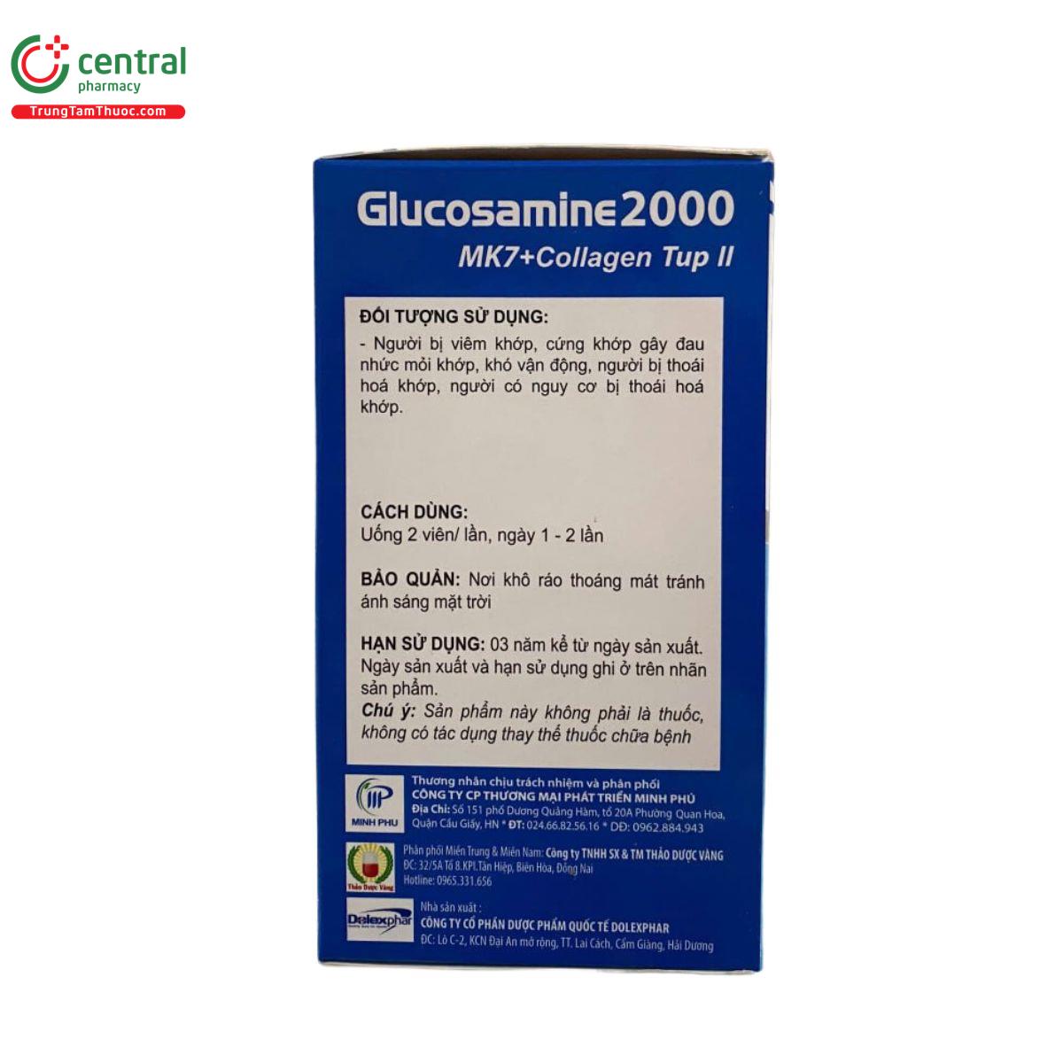 glucosamine 2000 mk7 collagen tup ii 5 F2056