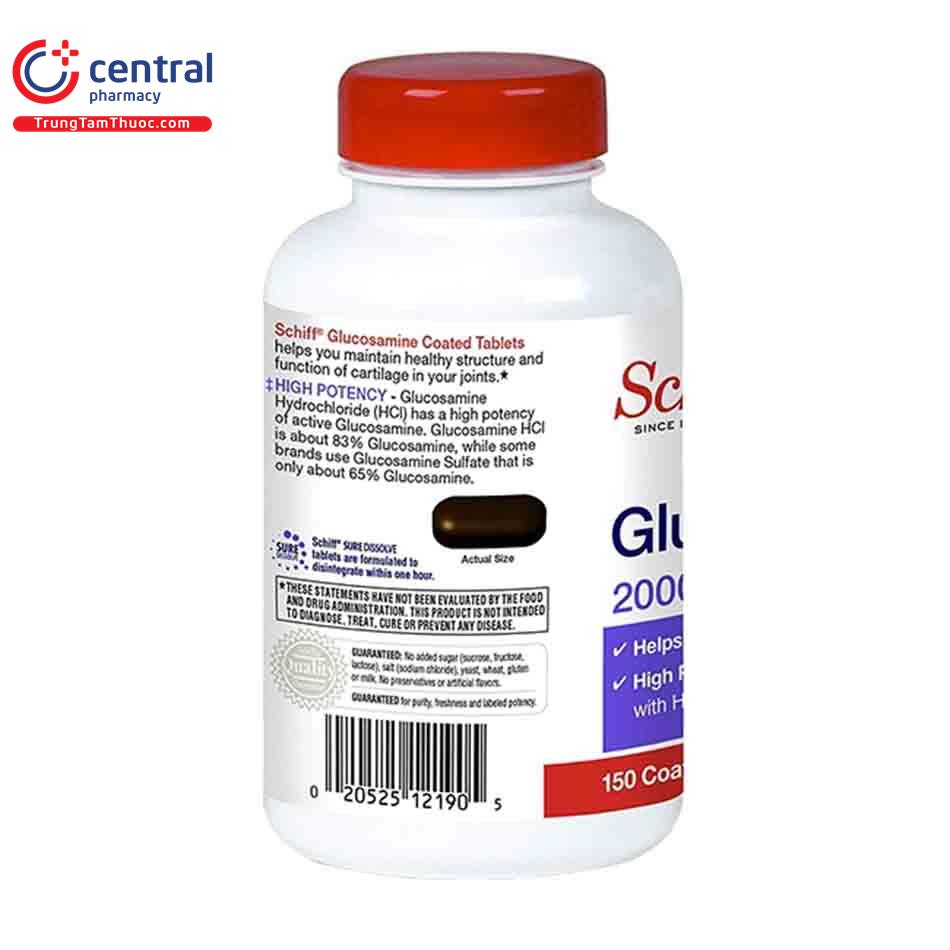 glucosamine 2000mg schiff 2 I3226