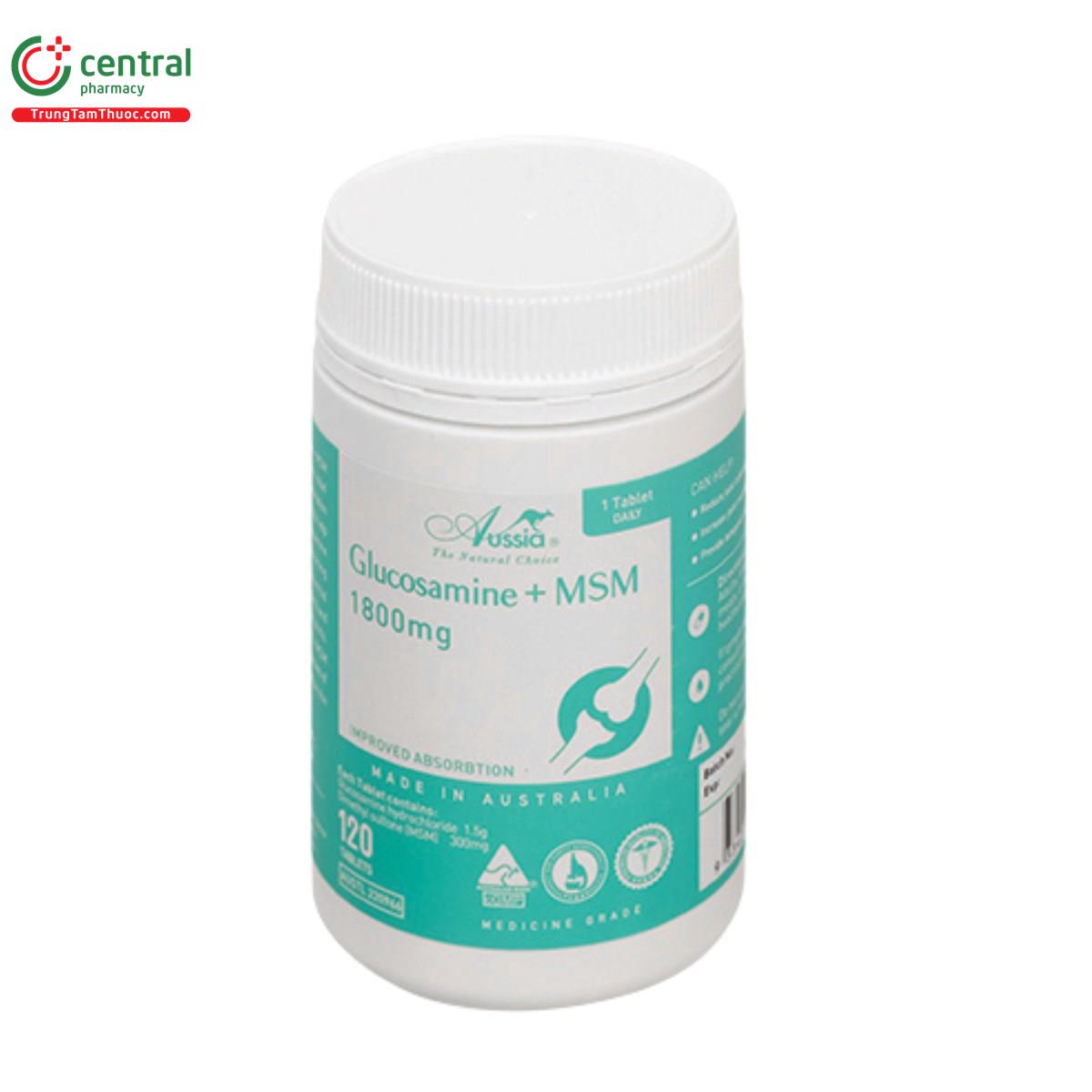 glucosamine msm 1800mg aussia 11 T8140