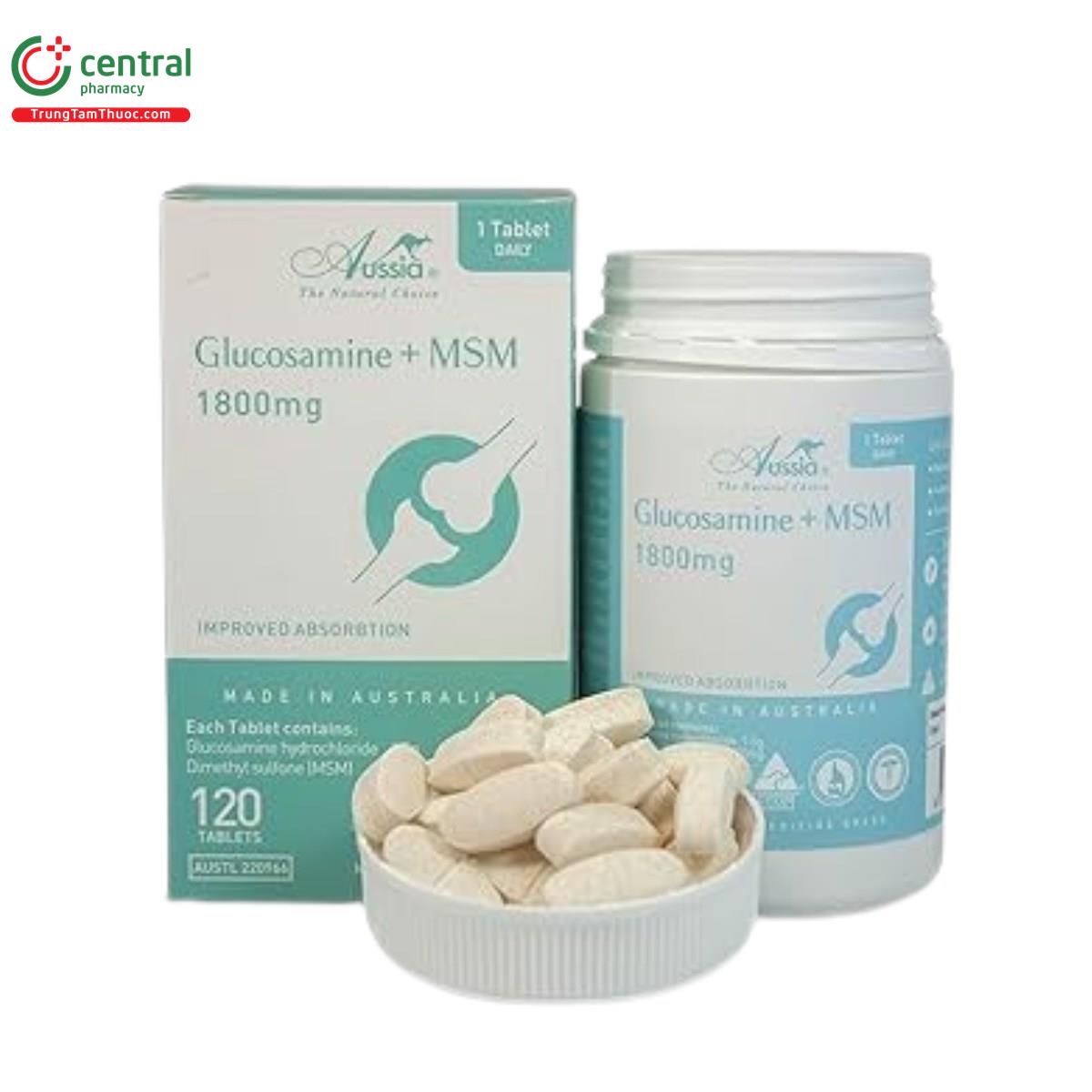 glucosamine msm 1800mg aussia 3 N5032