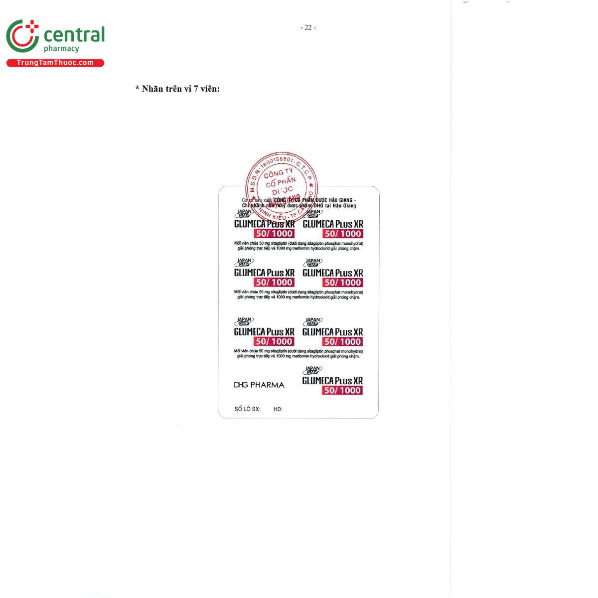 glumeca plus xr 50 1000 2 N5545 glumeca plus xr 50 1000 2 N5545