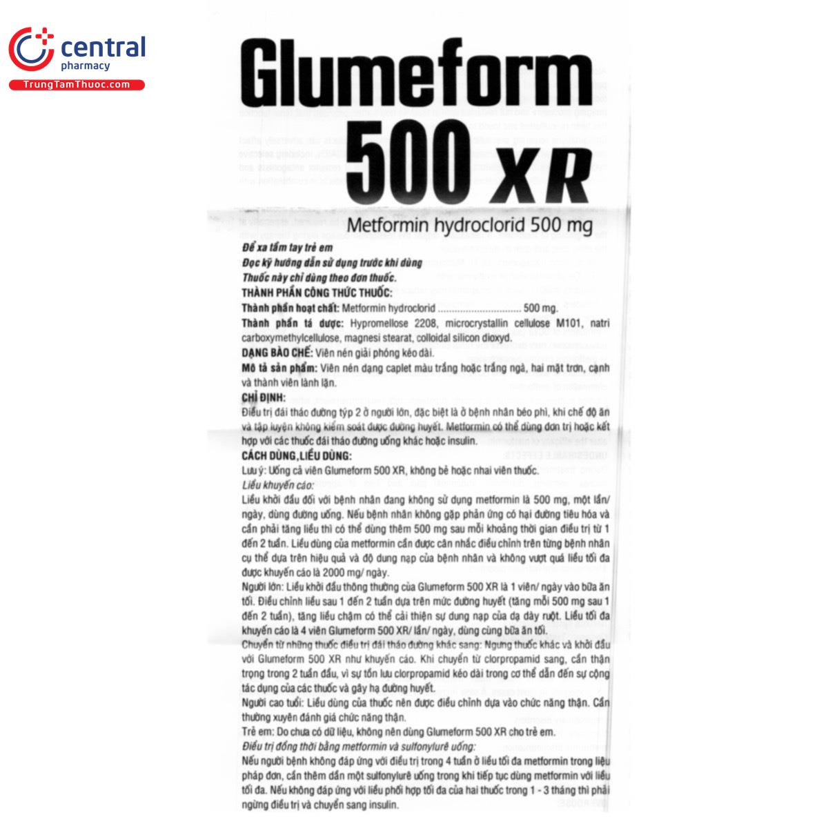 glumeform 500 xr hdsd 1 D1043