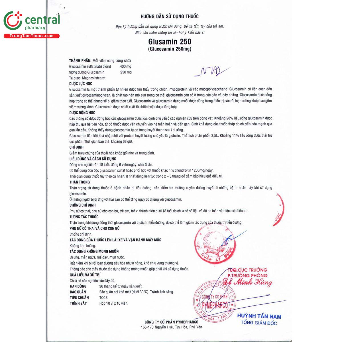 glusamin 250 5 E2385 glusamin 250 5 E2385