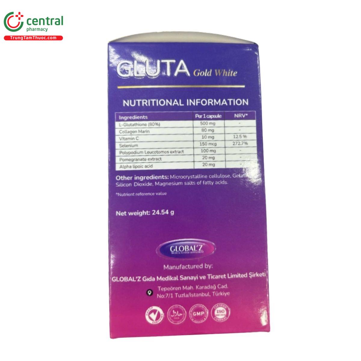 gluta gold white 5 I3555