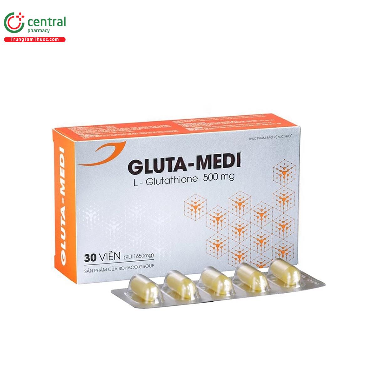 glutathione supplement effectiveness Thuốc Glutathione 1000 Plus Kingphar main image 0