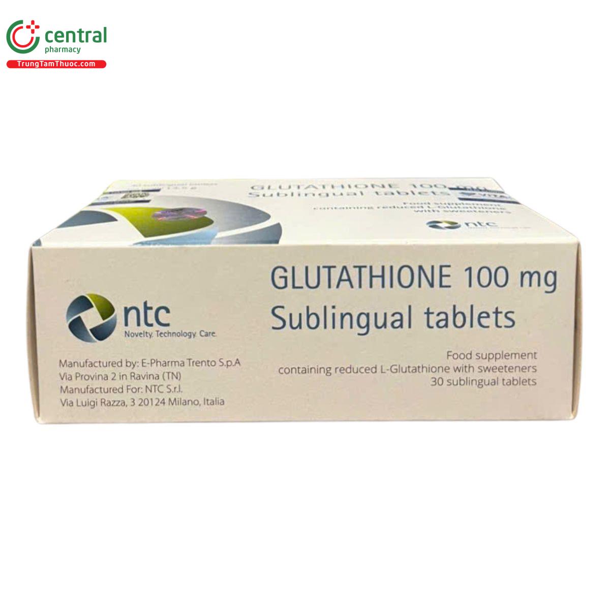 glutathione 100mg sublingual tablets 2 D1850