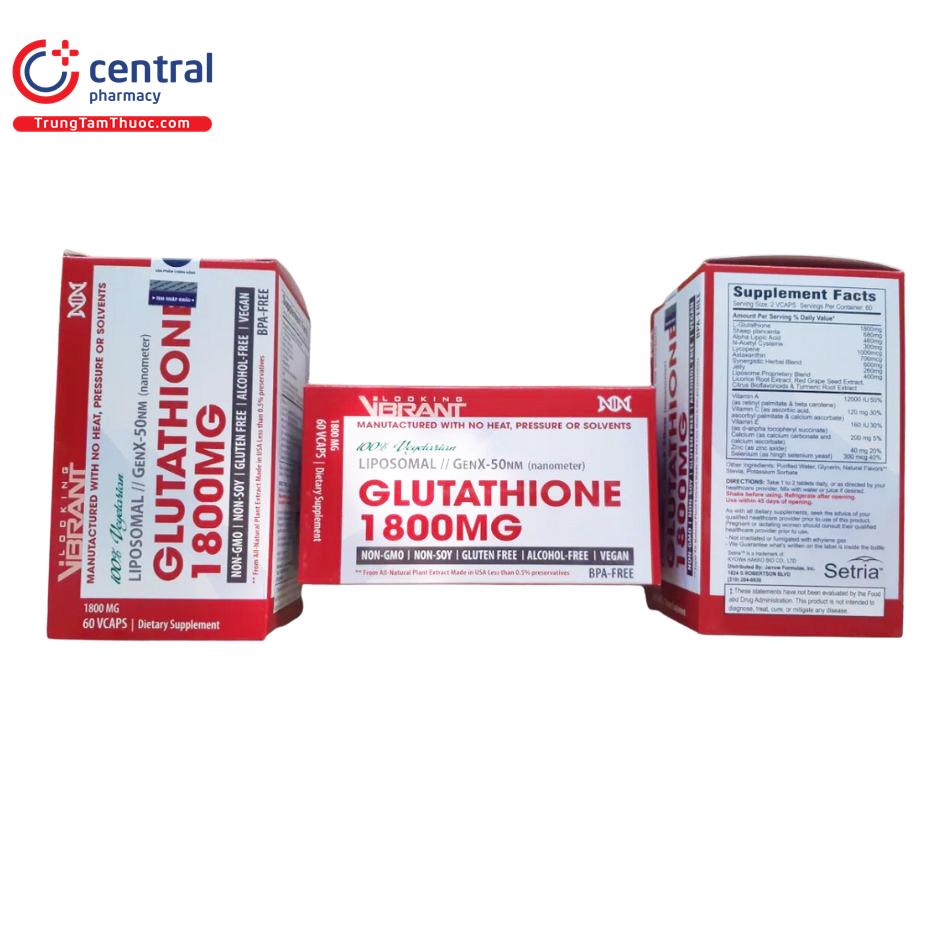 glutathione 1800mg 14 P6670