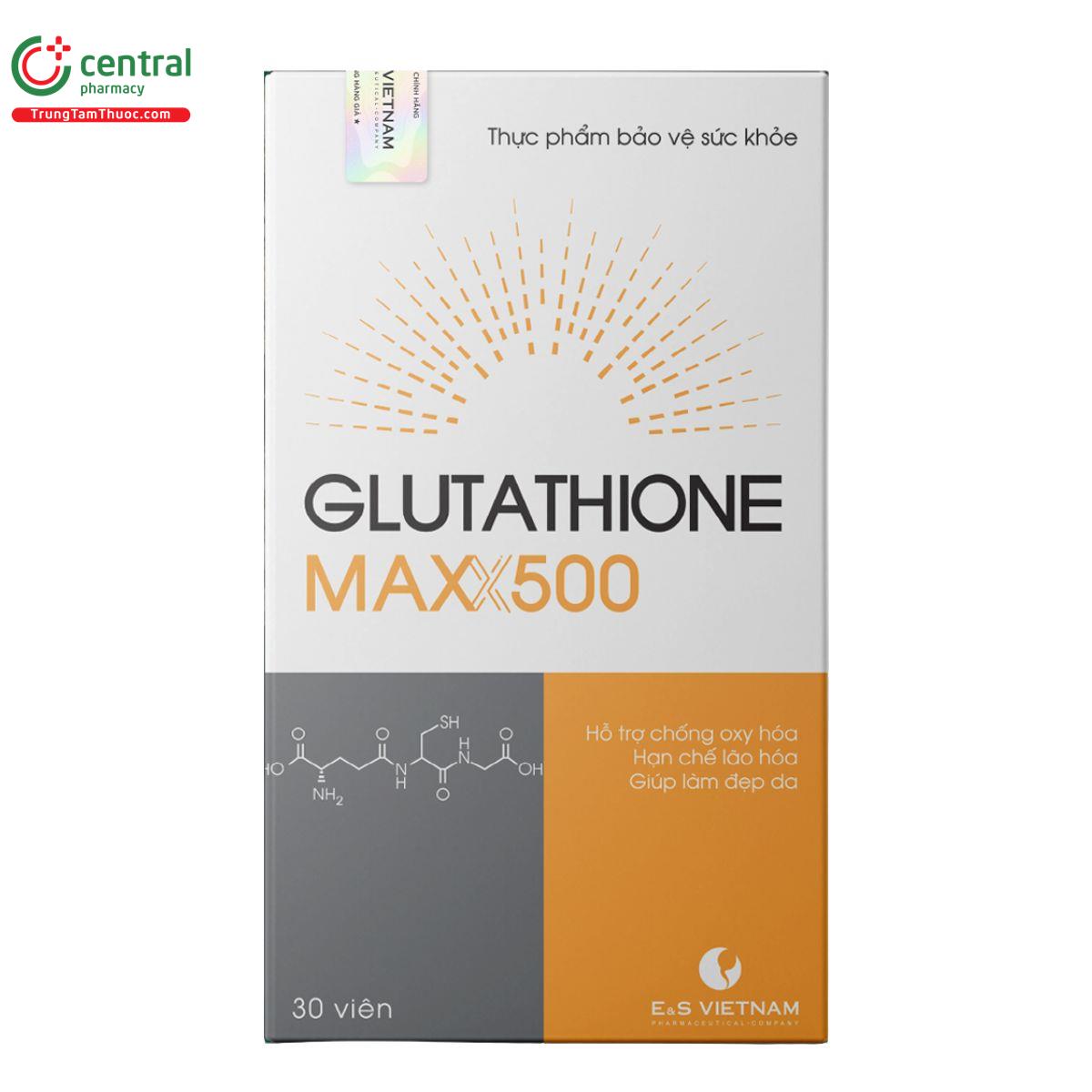 max the glutathione company Herbal max Nutraceutical L Glutathione Tablets for Skin Whitening 30  Tablets FS main image 1
