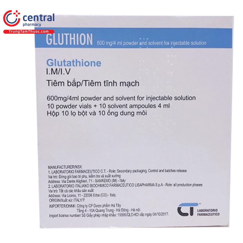 gluthion 600mg 4ml 2 B0330