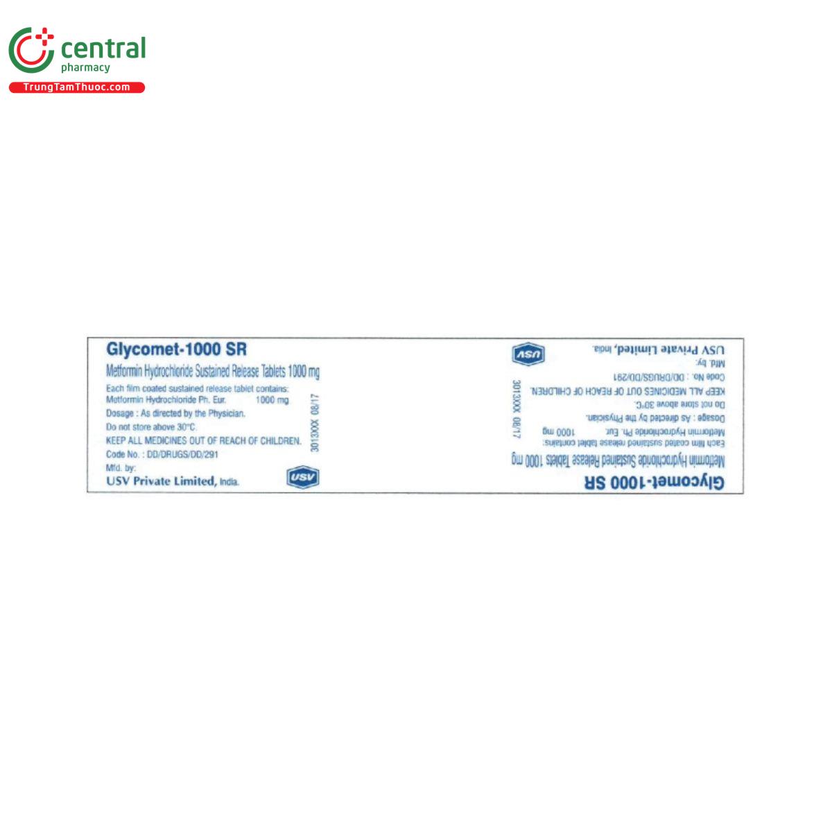 glycomet 1000 sr 2 I3175