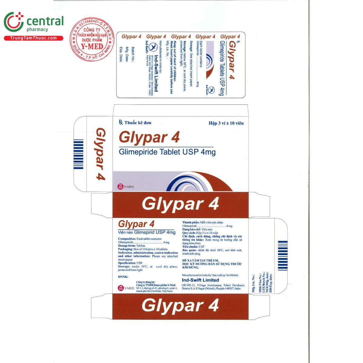 glypar 4mg 2 F2514