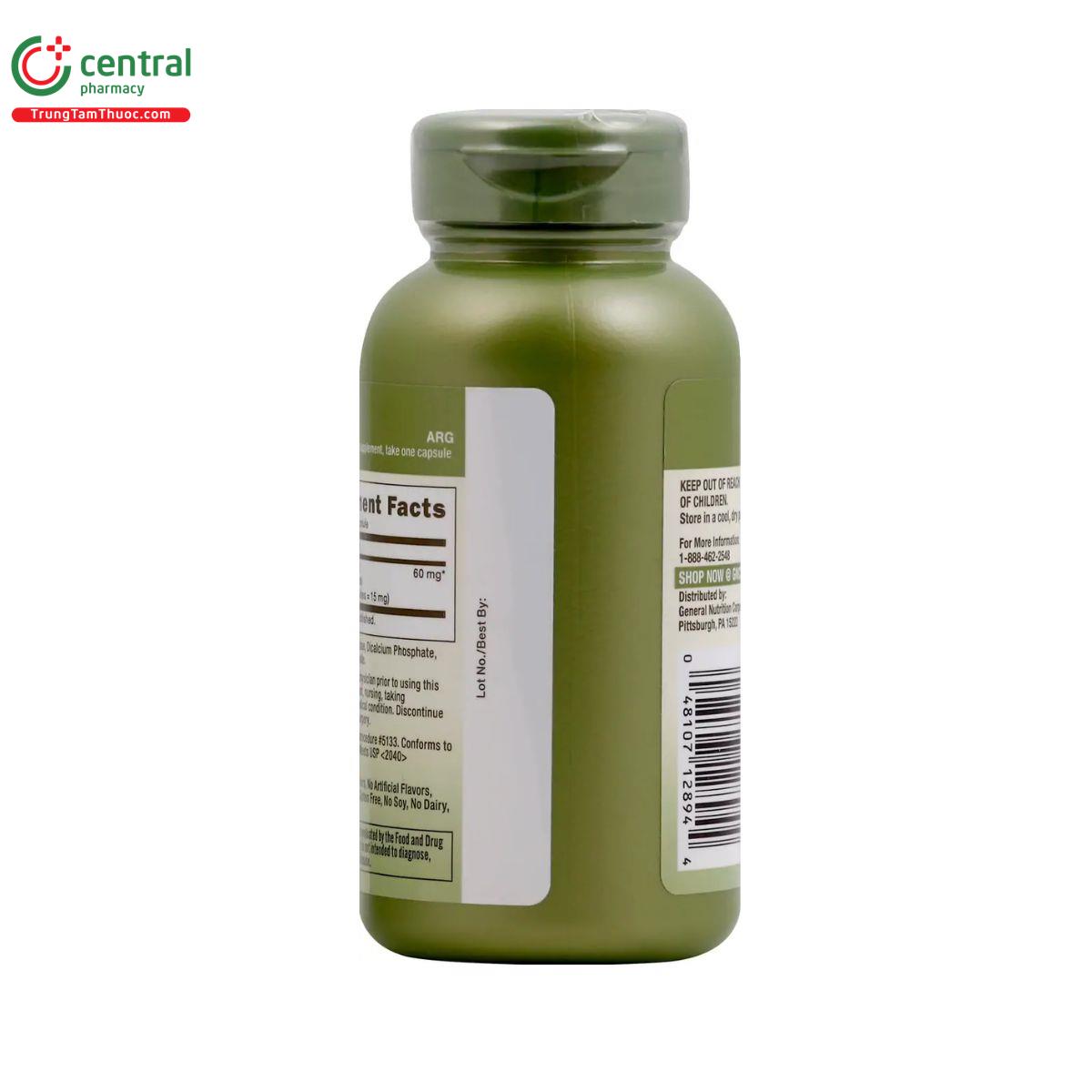 gnc bilberry extract 60mg 3 U8448