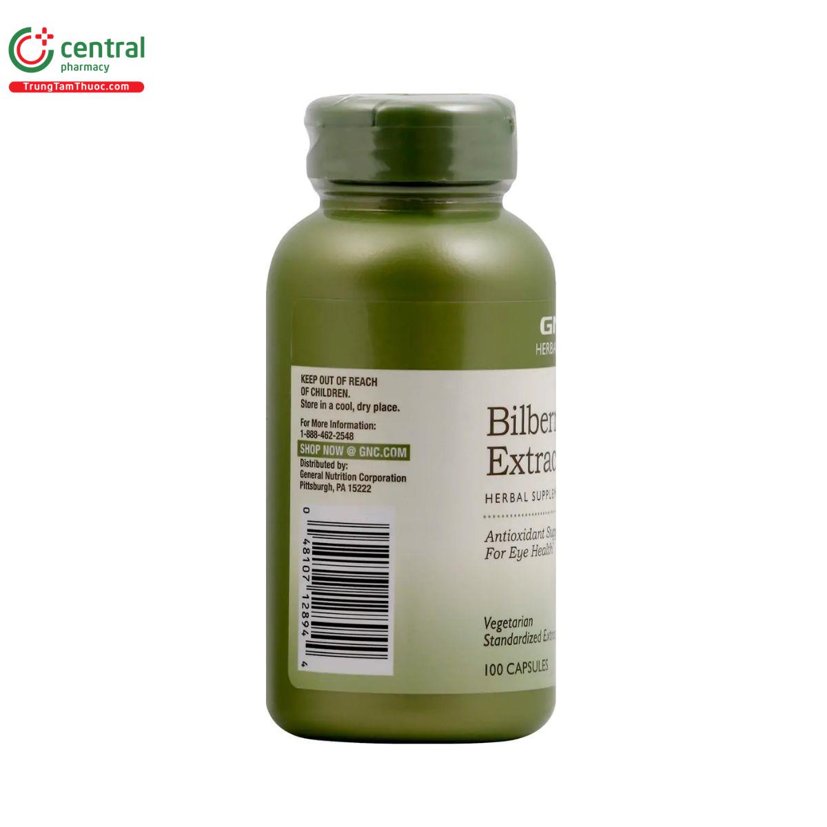 gnc bilberry extract 60mg 4 M5708