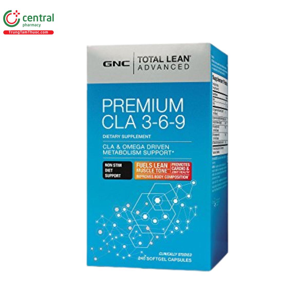 gnc total lean premium cla 3 6 9 2 E1625