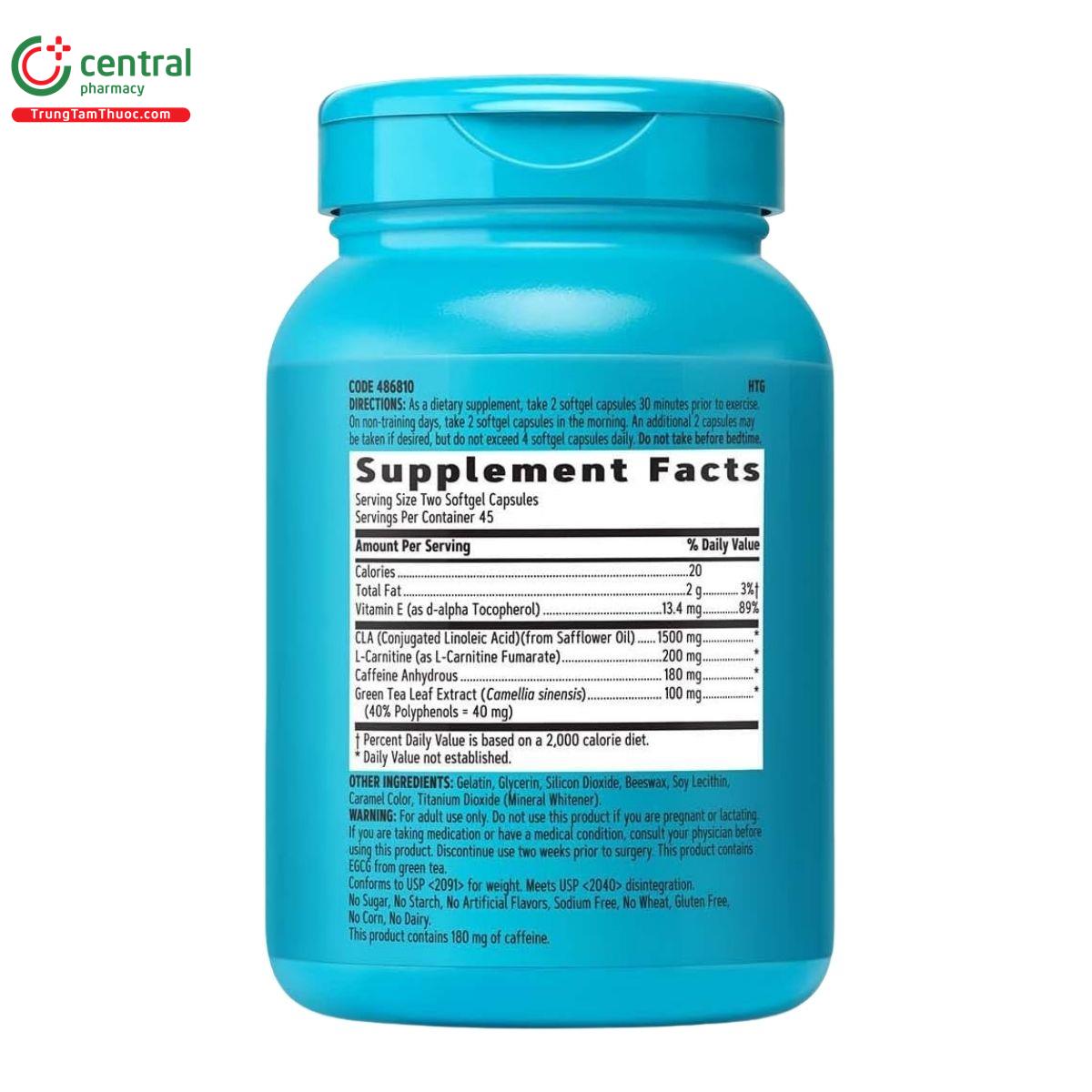 gnc total lean thermo cla 2 I3267