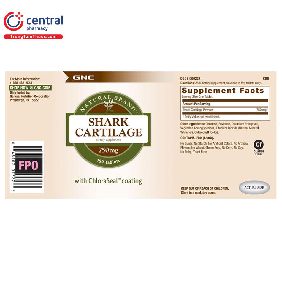 gncsharkcartilage750mg4 I3718