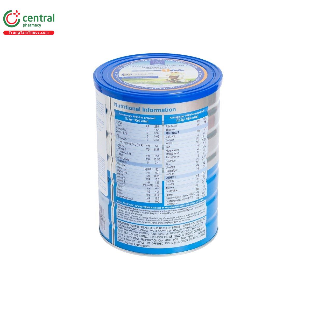 goat infant formula 1 8 G2517