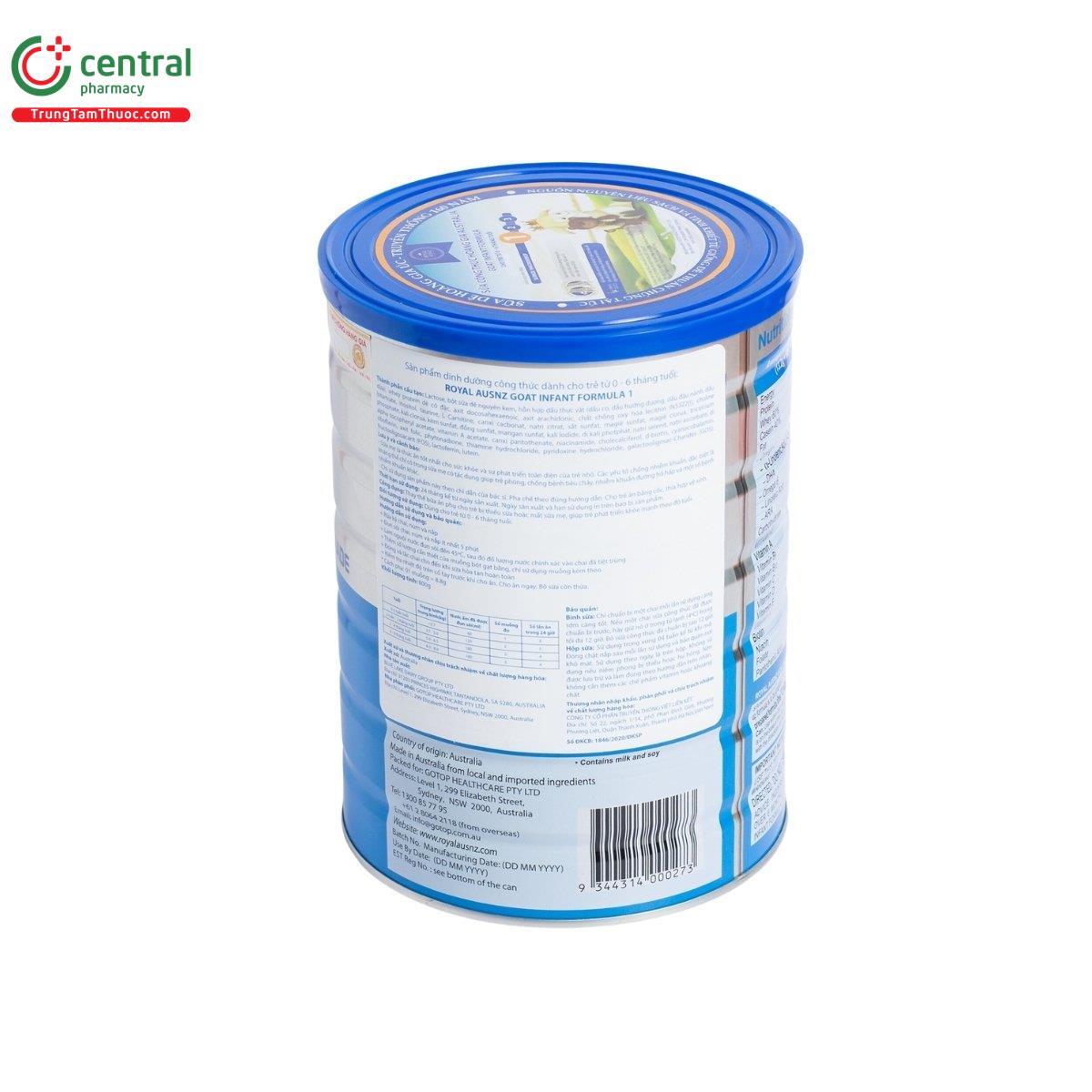 goat infant formula 1 9 O5156