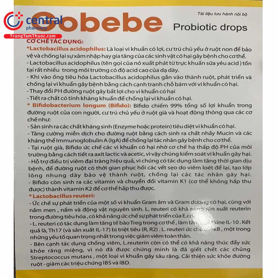 gobebe probiotic 39 S7647