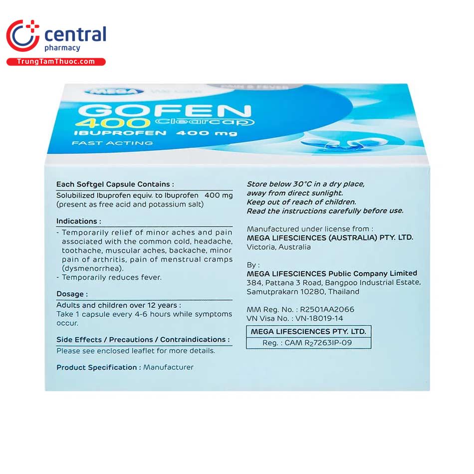 gofen 400 mg 4 R7753