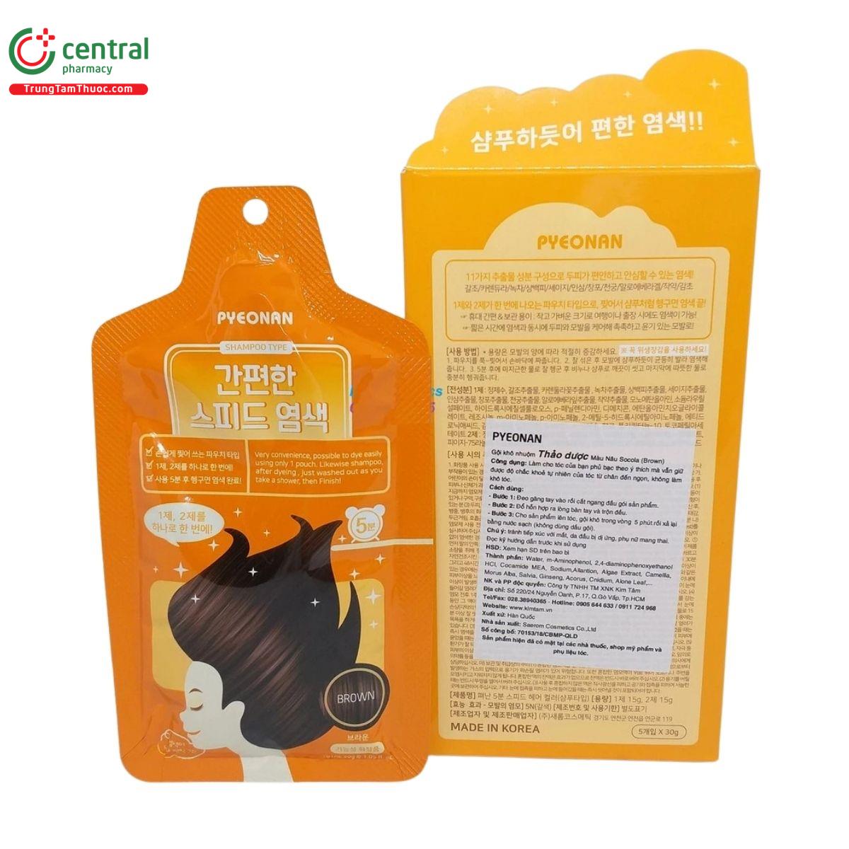 goi kho nhuom thao duoc pyeonan mau nau socola brown 3 U8472