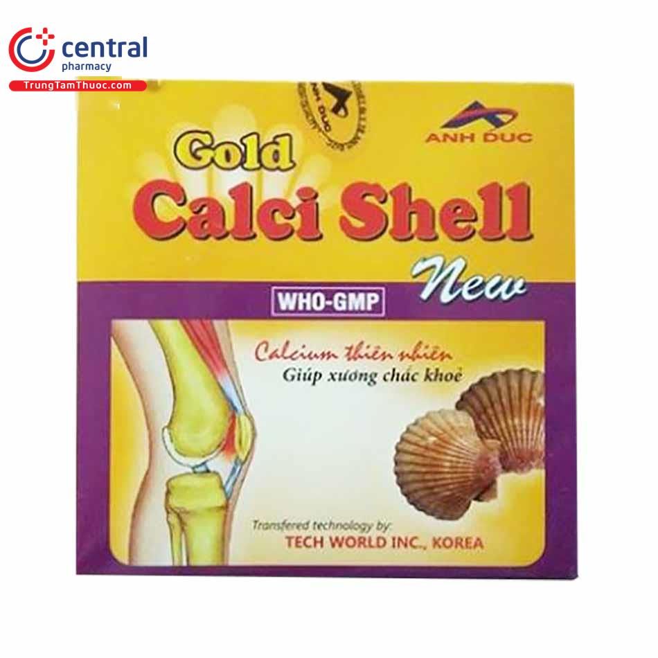 gold calci shell P6602