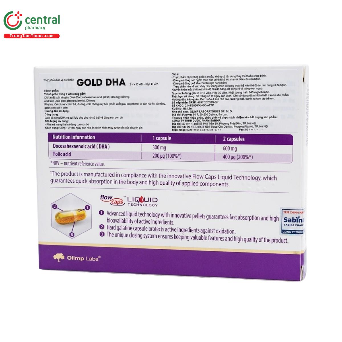 gold dha olimp labs 2 T8405 gold dha olimp labs 2 T8405