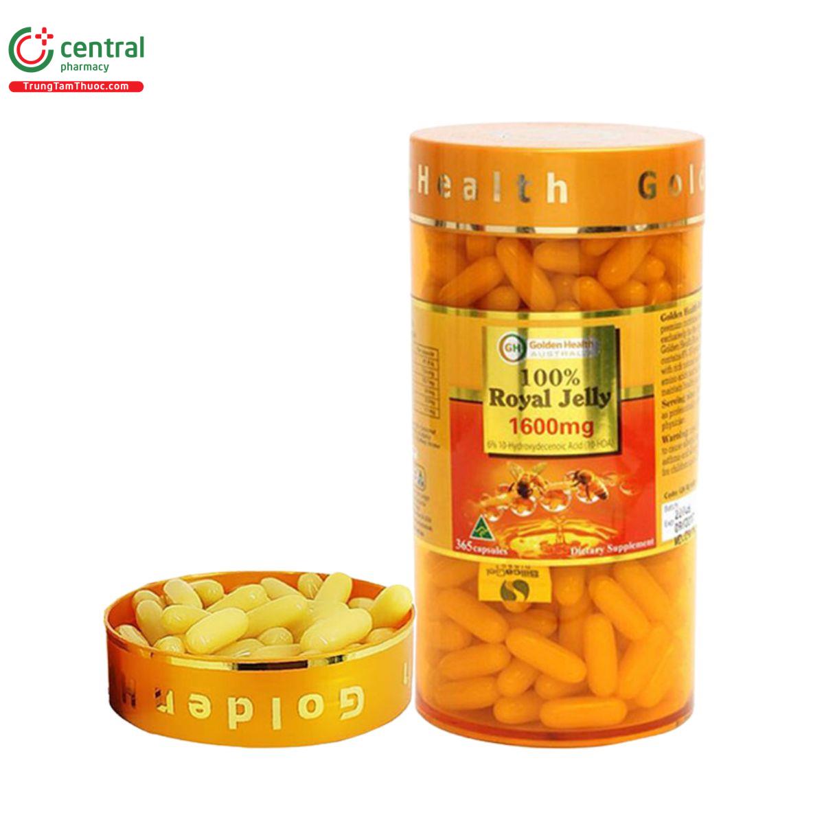 golden health 100 royal jelly 1600mg 1 E1754