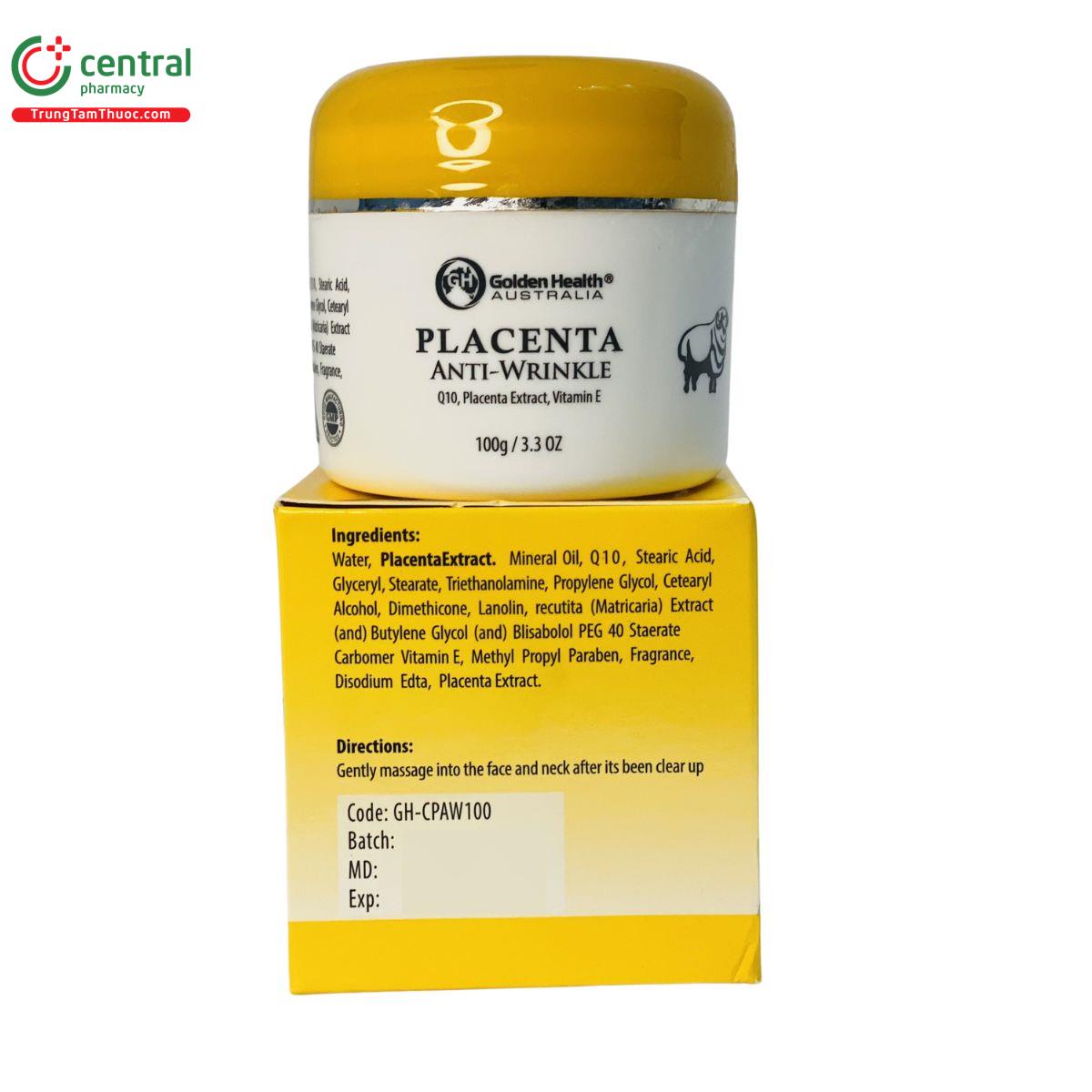 golden health placenta anti wrinkle 4 N5501