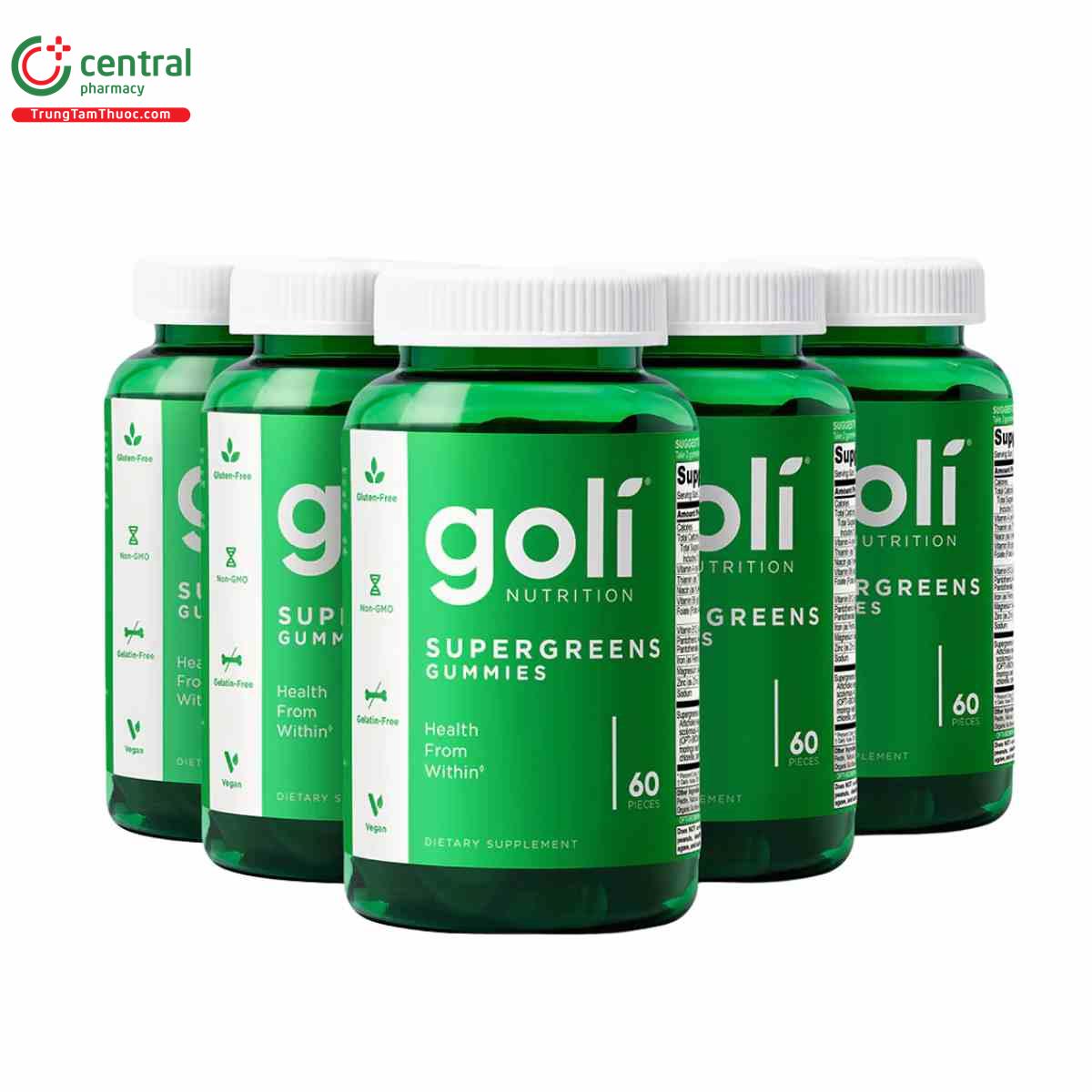 goli nutrition supergreens gummies 5 M5842