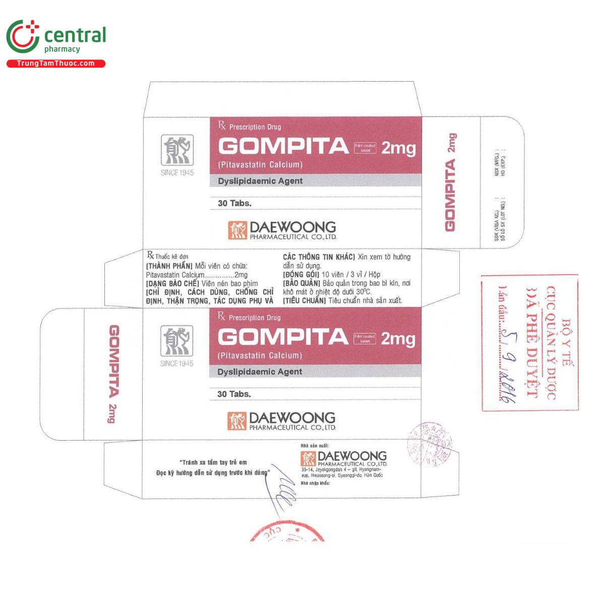 gompita 2mg 2 T7384 gompita 2mg 2 T7384