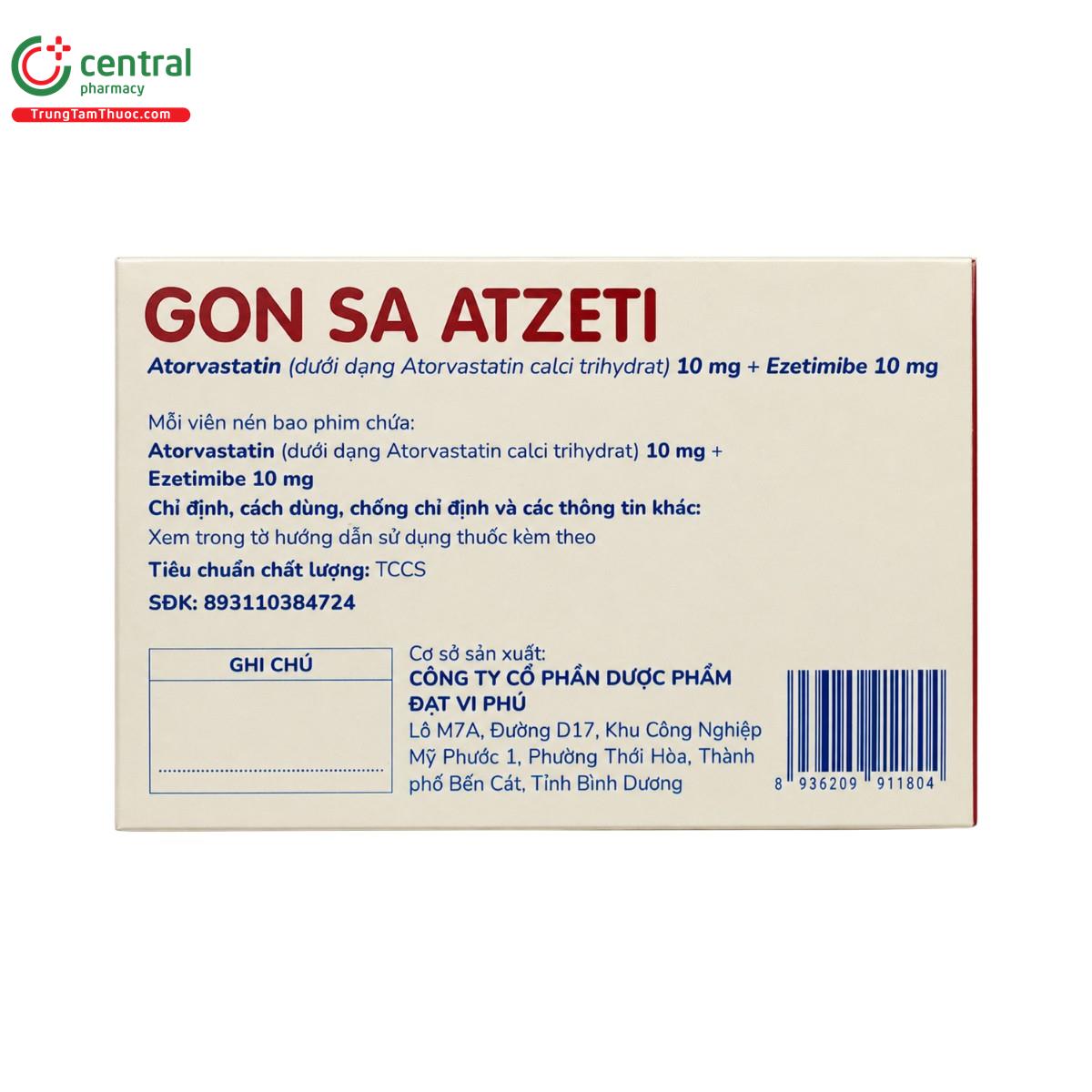 gon sa atzeti 10 10 3 U8242