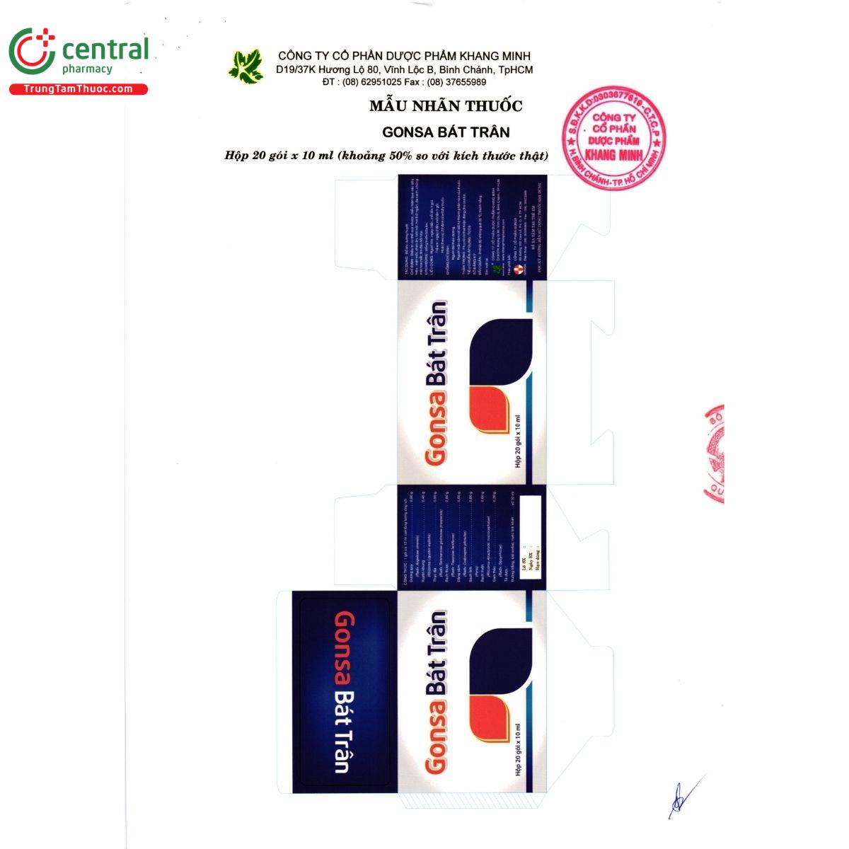 gonsa bat tran 11 N5735 gonsa bat tran 11 N5735