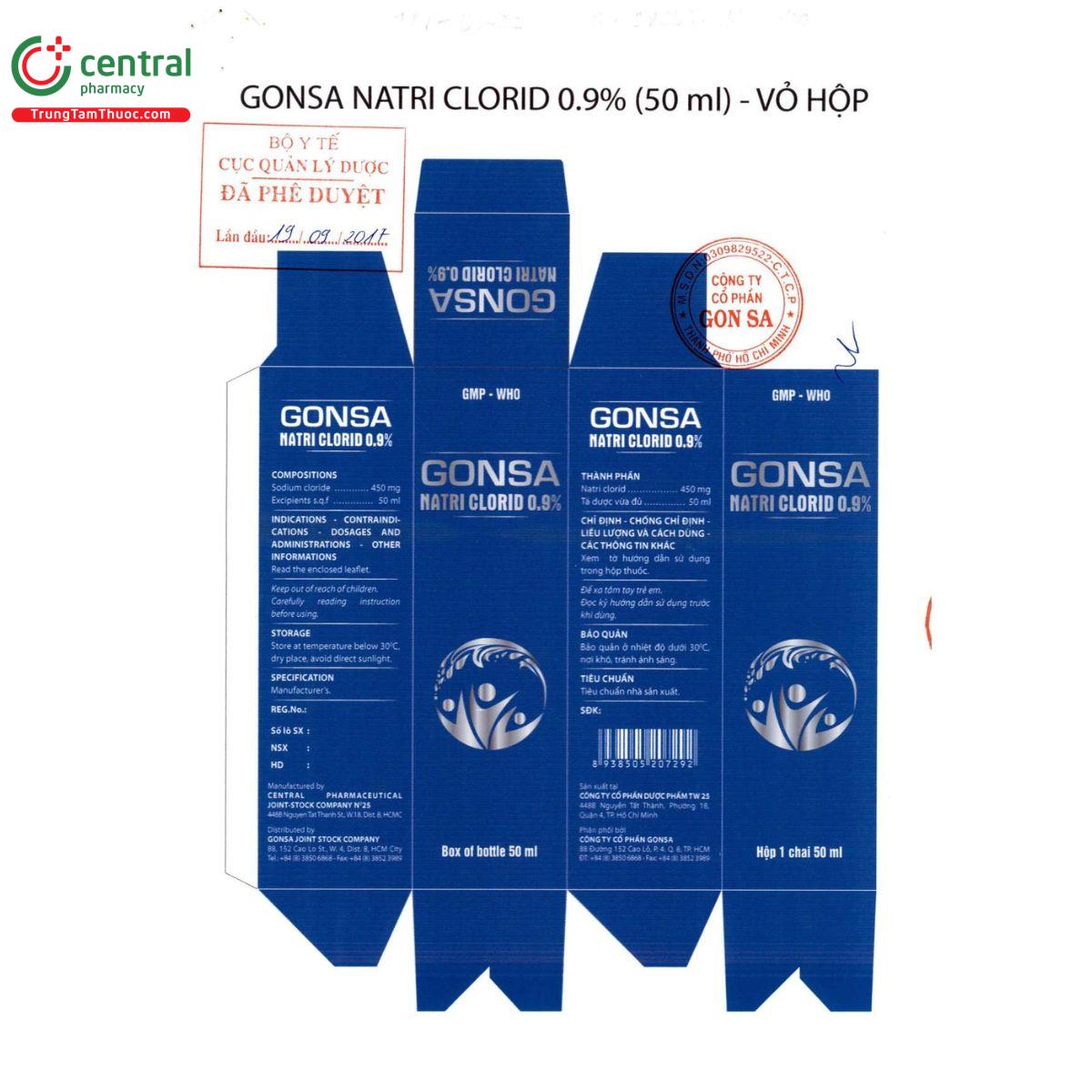 gonsa natri clorid 4 B0851 gonsa natri clorid 4 B0851
