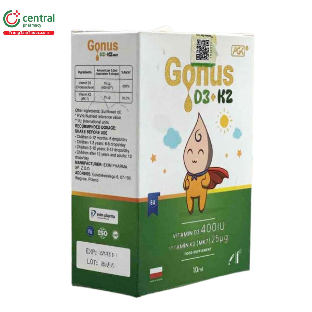 gonus d3 k2 4 J3613 gonus d3 k2 4 J3613
